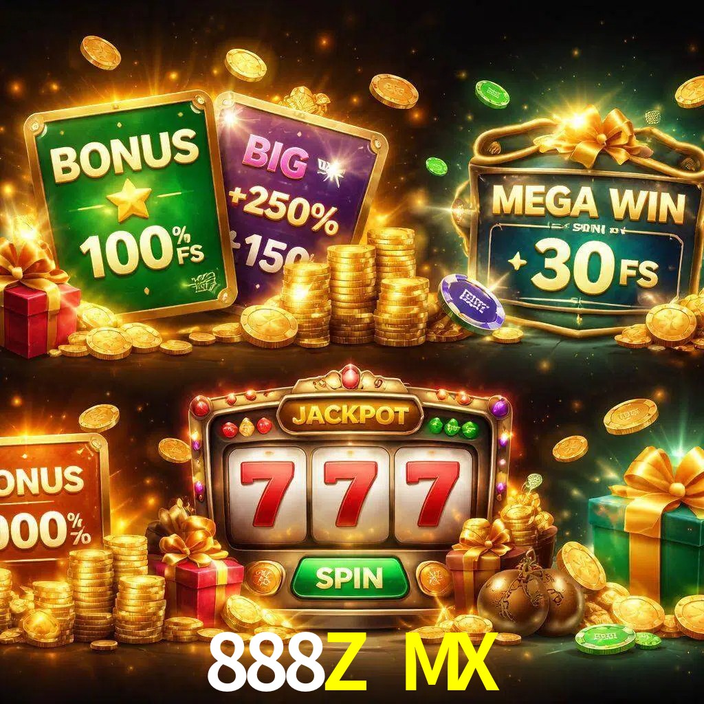 Tipos de bonos 888Z MX incluyendo recompensas de bienvenida y promociones continuas