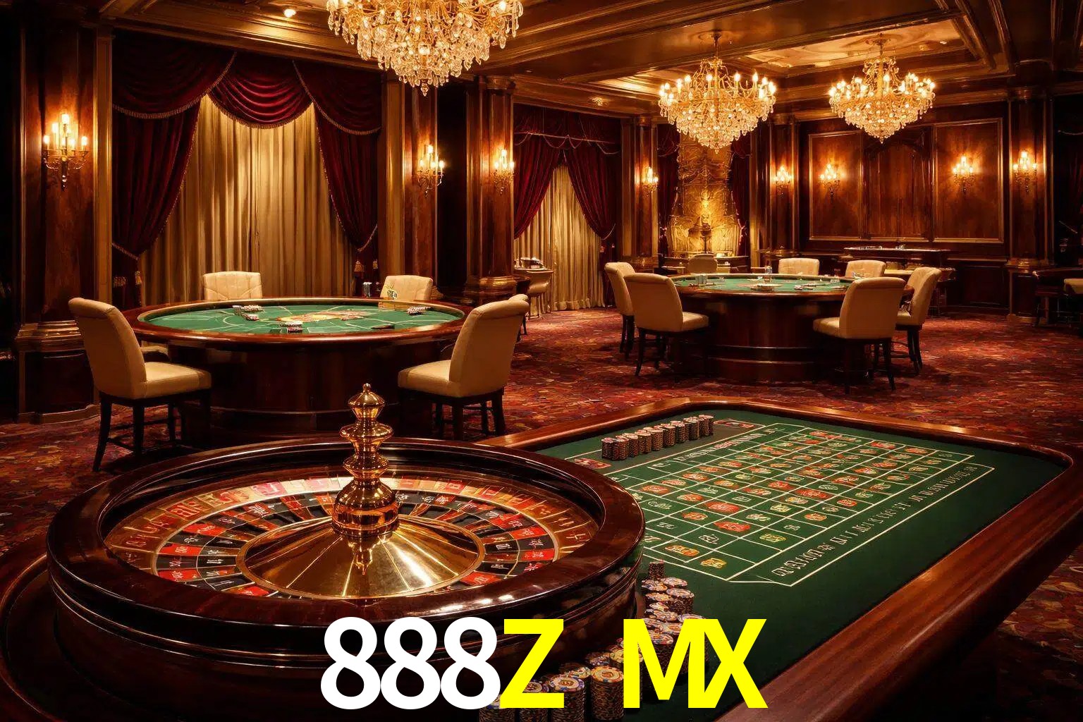 Una escena premium de mesa de casino en vivo con cartas, elementos de ruleta y un ambiente pulido de estudio de transmisión.